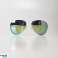 Balti "TopTen" aviatoriaus akiniai nuo saulės su veidrodiniais lęšiais SG14015UWHITE nuotrauka 2