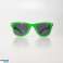 Grüne TopTen Wayfarer-Sonnenbrille SRP117IDGREEN Bild 1