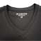 T-Shirt/koszulka męska Lotto 2-Pak Dekolt V czarne bawełna zdjęcie 2