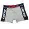 Lotto boxer masculino shorts algodão + elastano, cor slime foto 2
