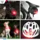 2in1 Fahrradlicht Vorne Hinten Wasserdicht IPX4 LED Vorne Hinten US Bild 2