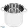 Large stainless steel pot, 12l, made of stainless steel, Topfann induction image 1