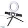 Selfi LED lamp with gift tripod stand and remote control image 4