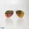 Óculos de sol Gold TopTen aviator com lentes espelhadas SG14019UGOLD foto 1