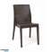 Καρέκλες Πολυπροπυλενιου Για επαγγελματική και οικιακή χρήση από 14€ διαθέσιμες σε καφε και γκρι χρώμα εικόνα 2