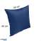 Cushion Cover Leather 45x45 cm BLUE ( Can be easily prepared according to the desired dimensions ) image 3