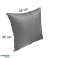 Cushion Cover Leather 45x45 cm GREY ( Can be easily prepared according to desired dimensions ) image 4