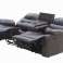 Happy Home Relax Sofa Set 3 Pieces with 5 relaxation functions brown image 4