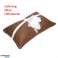 Neck pillow LEATHER special design 20x30 cm (only COVER material filling at extra charge) image 2
