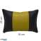 Neck pillow LEATHER special design 20x30 cm (only COVER material filling at extra charge) image 1