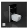 SONDERPOSTEN B2B: 170 STK - Preis: 17.000 EUR (100€/Artikel) RAK Ceramics Obelisk Cistern Cabinet For Wall Hung Bidet in Black Bild 3