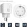 Smart Plug - WiFi - Smart Plug - Google Home &amp; Amazon Alexa - Таймер за измерване на енергията чрез приложение за смартфон - Smart Home картина 3