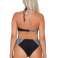 Kadın Bikini Alt Yüzme Külot Yüzme Hipster U Wrap Mayo Lacivert fotoğraf 2