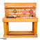 Mud garden kitchen for the yard with accessories wooden image 2