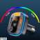 Bluetooth 5.0 FM Car Transmitter Fast Charger 43W 2x USB QC image 1