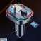 Bluetooth 5.0 FM Car Transmitter Fast Charger 43W 2x USB QC image 3