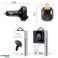 Bluetooth 5.0 FM Car Transmitter Fast Charger 43W 2x USB QC image 2