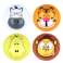 Inflatable water ball with jungle faces 30 cm – fun outdoor toy for children image 1