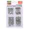 Versatile Safety Pin Set 4 Sizes 120 Pieces Stainless image 1