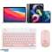 Establecer teclado Ratón inalámbrico Ratón para PC Bluetooth Portátil fotografía 3