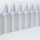Plastmasas pudeles 100 ml, izgatavotas no HDPE, ieskaitot smidzinātāju un vāku, balta krāsa, tālākpārdevējiem, klientu atgriešana attēls 3