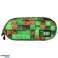School pencil case padded pouch with flip padding Pixel Cubes image 1