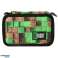 Pencil case with accessories triple Pixel Cubes image 1