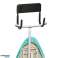 Hanger ironing board holder metal load capacity 15 kg black image 6