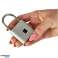 Electronic lock fingerprint padlock steel carbon image 6