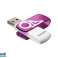 Philips USB 2.0 64GB Vivid Edition Фіолетовий FM64FD05B/10 зображення 4