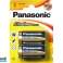 Panasonic batteri alkalisk baby C LR14 1.5V strøm bl. (2-pakning) LR14APB/2BP bilde 1