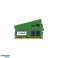 Pagrindinis DDR4 - 8 GB: 2 x 4 GB - SO DIMM 260-PIN CT2K4G4SFS824A nuotrauka 1