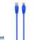 CableXpert CAT5e UTP Patch kábel modrý 3 m PP12-3M/B fotka 2