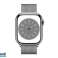 Apple Watch Serisi 8 GPS Hücresel 41mm Gümüş Çelik Milano MNJ83FD / A fotoğraf 1