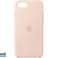 Apple iPhone SE Silikonski Case Chalk Pink MN6G3ZM/A fotografija 2