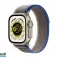 Apple Watch Ultra GPS Hücresel 49 mm Titanyum Mavi/Gri İz Döngüsü MNHL3FD/A fotoğraf 2