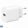 Gembird Universal USB Charger 2 4 A White TA UC 1A12 01 image 1