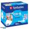 CD R 80 Verbatim 52x DLP Inkjet white Full Surface 10pcs Jewel Case 43325 image 1