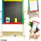 MAGNETIC DRY-ERASE CHALKBOARD DOUBLE-SIDED FOR CHILDREN image 2