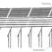 Structure de sol à 2 supports 4H Bifacial – disposition horizontale photo 1