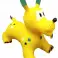 PULLOVER FÜR KINDER GUMMI PLUTO AUFBLASBARER SPRINGHUND 50KG Bild 9