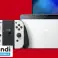 Nintendo slēdžu konsole (OLED modelis) balta attēls 1