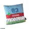 Lief! Cuscini blu con stampa a righe e stelle 35x35cm foto 2