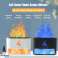 Kamin Flammenkristall Salz Aromatherapie Diffusor, Diffusor für ätherische Öle 250mL, Flammenaroma Luftbefeuchter Diffusor, Himalaya-Salzlampe, ätherisches Öl Bild 5