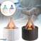 Lagerfeuer Luftbefeuchter Lagerfeuer Aroma Diffusor Ultraschall Realistische Lampe Fogger LED Maker Diffusor W8F7 Kaltes Feuer Ätherisches Öl Bild 2