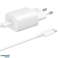 Original Samsung USB C Wall Charger 25W Type C Cable 180cm P image 5