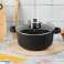 Granite pot with non-stick coating induction oven TOPFANN 4.5l image 1