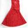200 kosov bleščic Angel Božična obleka Mati hči Rdeča oblačila, tekstil na debelo za preprodajalce Nakup preostalih zalog fotografija 1