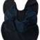 122 Pcs. Berlinsel Polar Fleece Neck Pillow with Zipper black/dark blue, buy wholesale remaining stock image 2