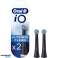 Oral-B IO Ultimate Clean Black Brush Heads - 2 Stusk for IO Electric Toothbrush image 1